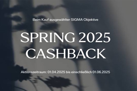 SIGMA Früh-Sommer Cashback