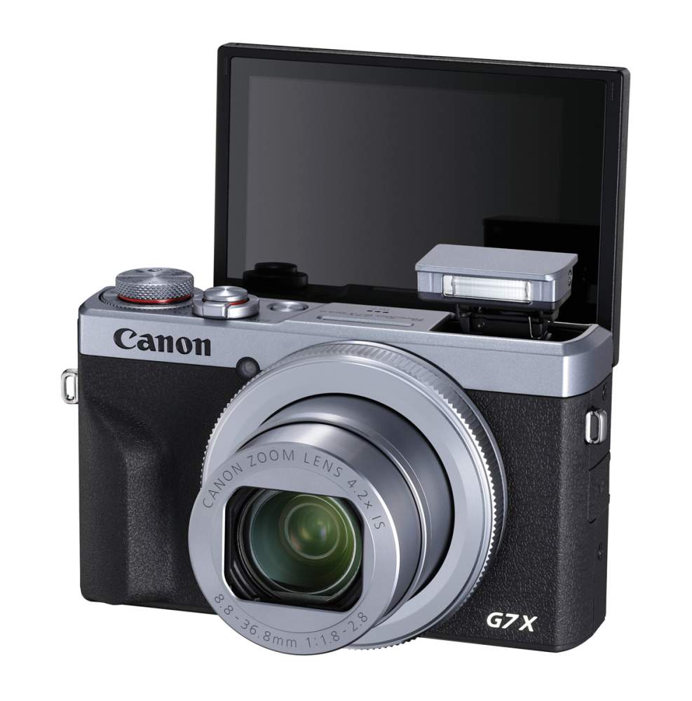 Canon PowerShot G7X Mark III silber Digitalkamera