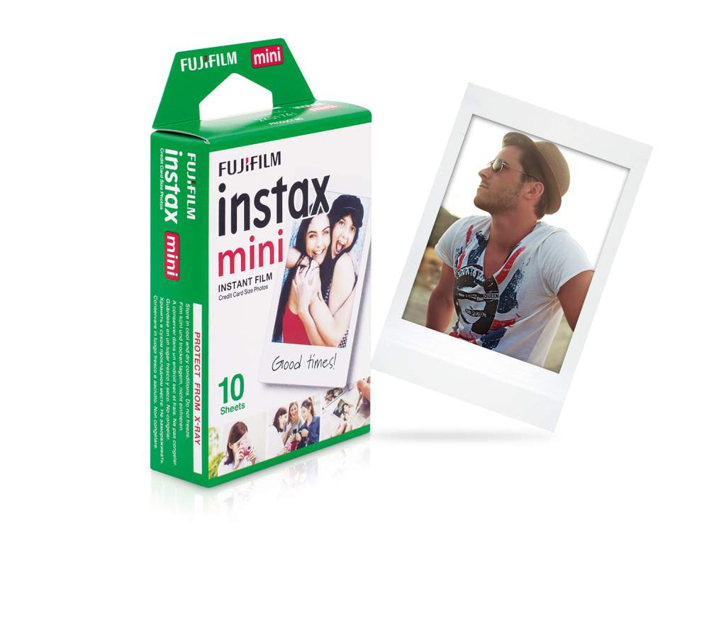 Fuji Instax Mini Glossy 10 Fotos Einzelpack Sofortbildfilm
