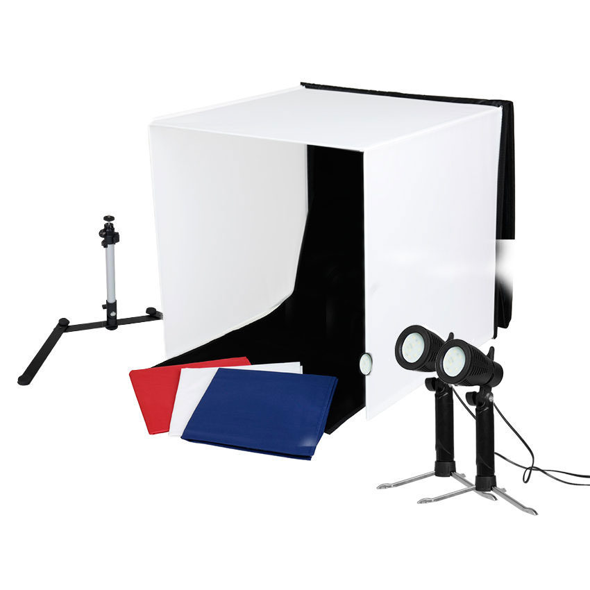 CAR mobiles Studio 60x60x60 + 2 LED Lampen
