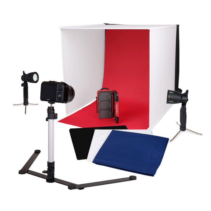 CAR mobiles Studio 60x60x60 + 2 LED Lampen