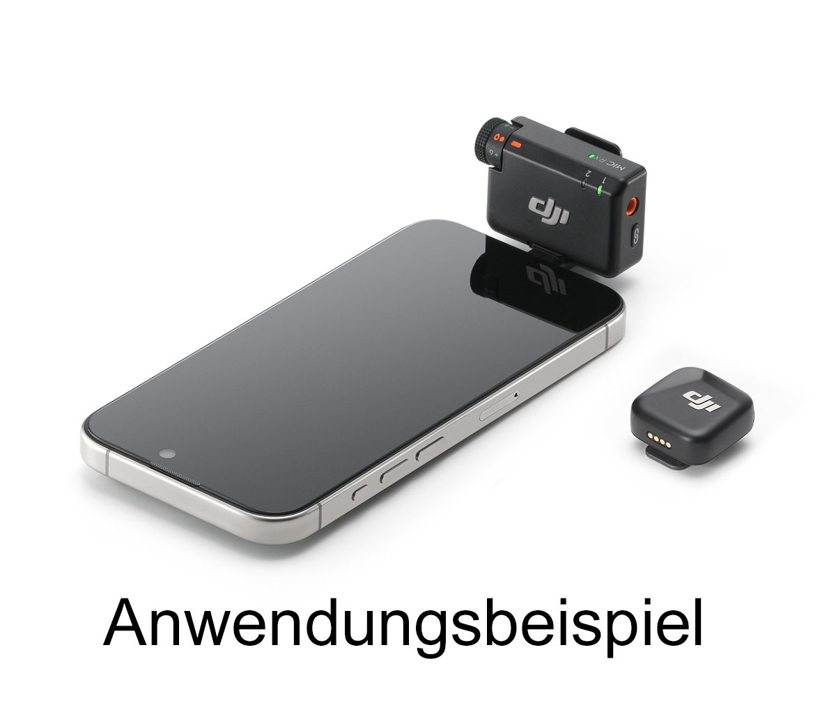 DJI MIC Mini (1 TX + 1 RX) 1 Sender+1 Empfänger, Funkmikrofonsystem