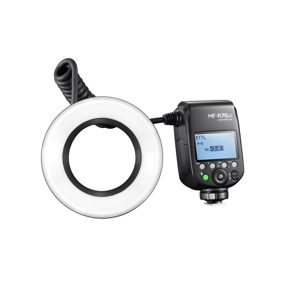 Godox MFR76N Macro Ringlicht TTL Nikon
