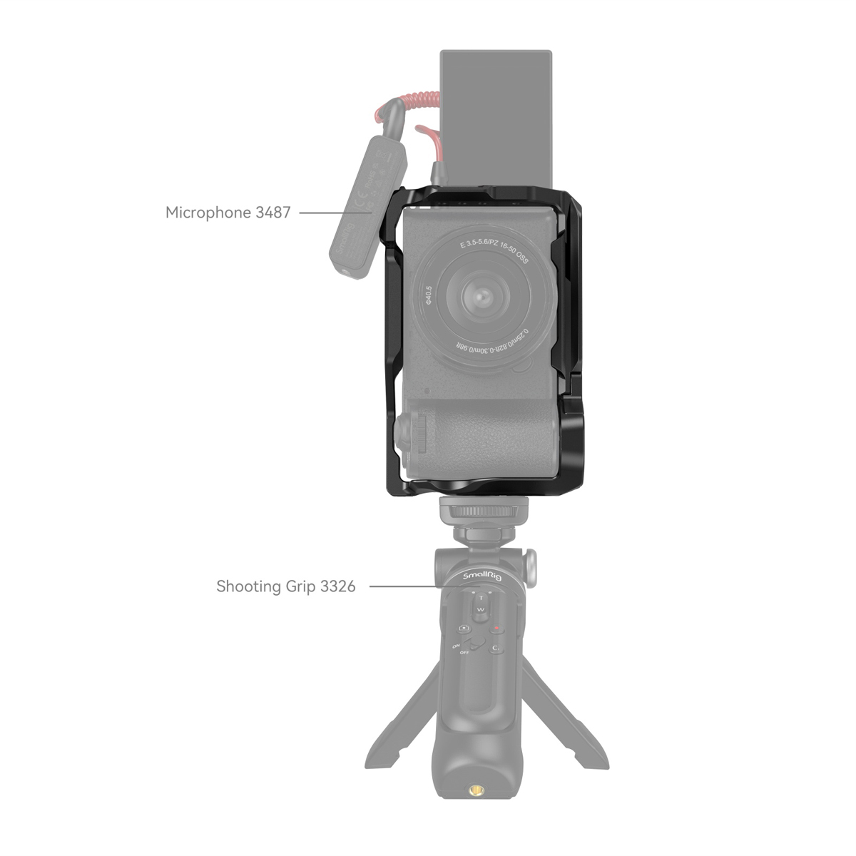 SmallRig 4336 Cage Kit für Sony Alpha 6700