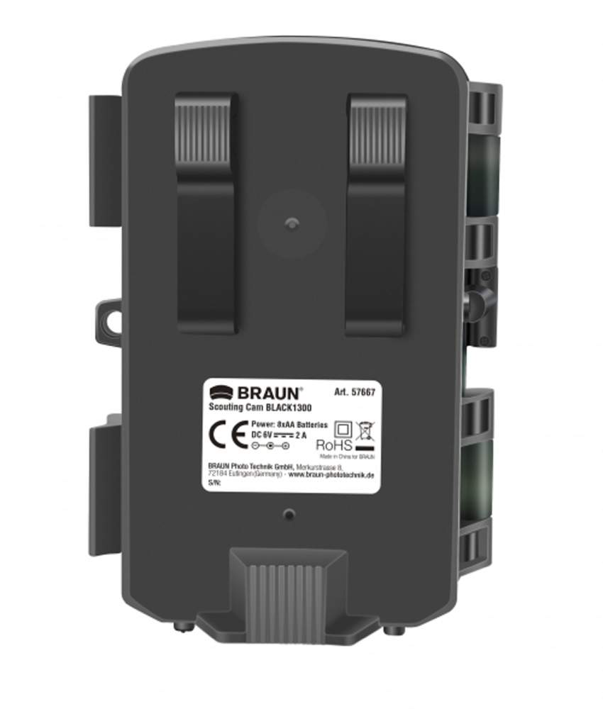 Braun Scouting Cam Black1300 Wi-Fi Outdoor-Cam, Wildkamera