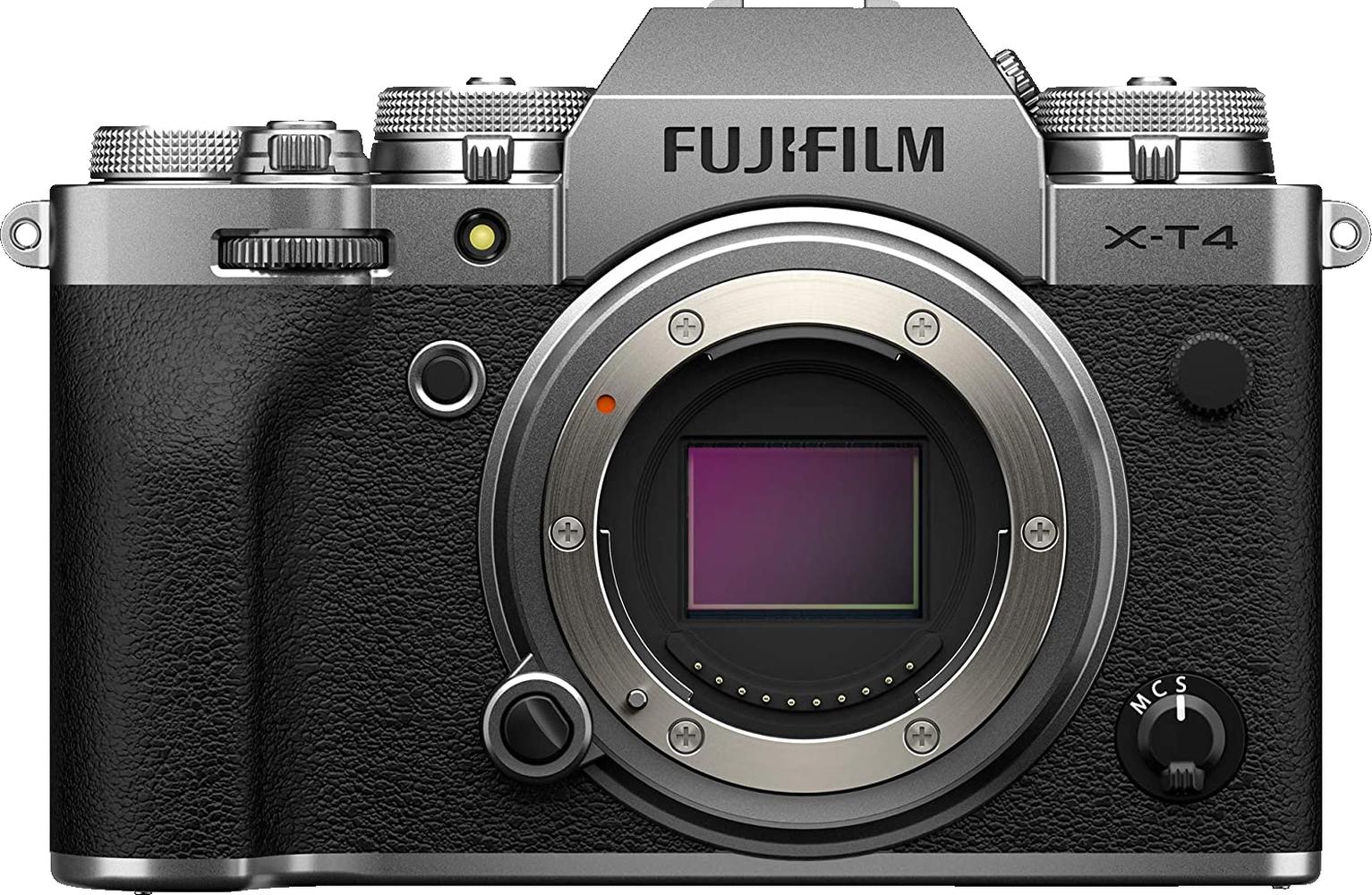 Fuji XT4 Body Silber