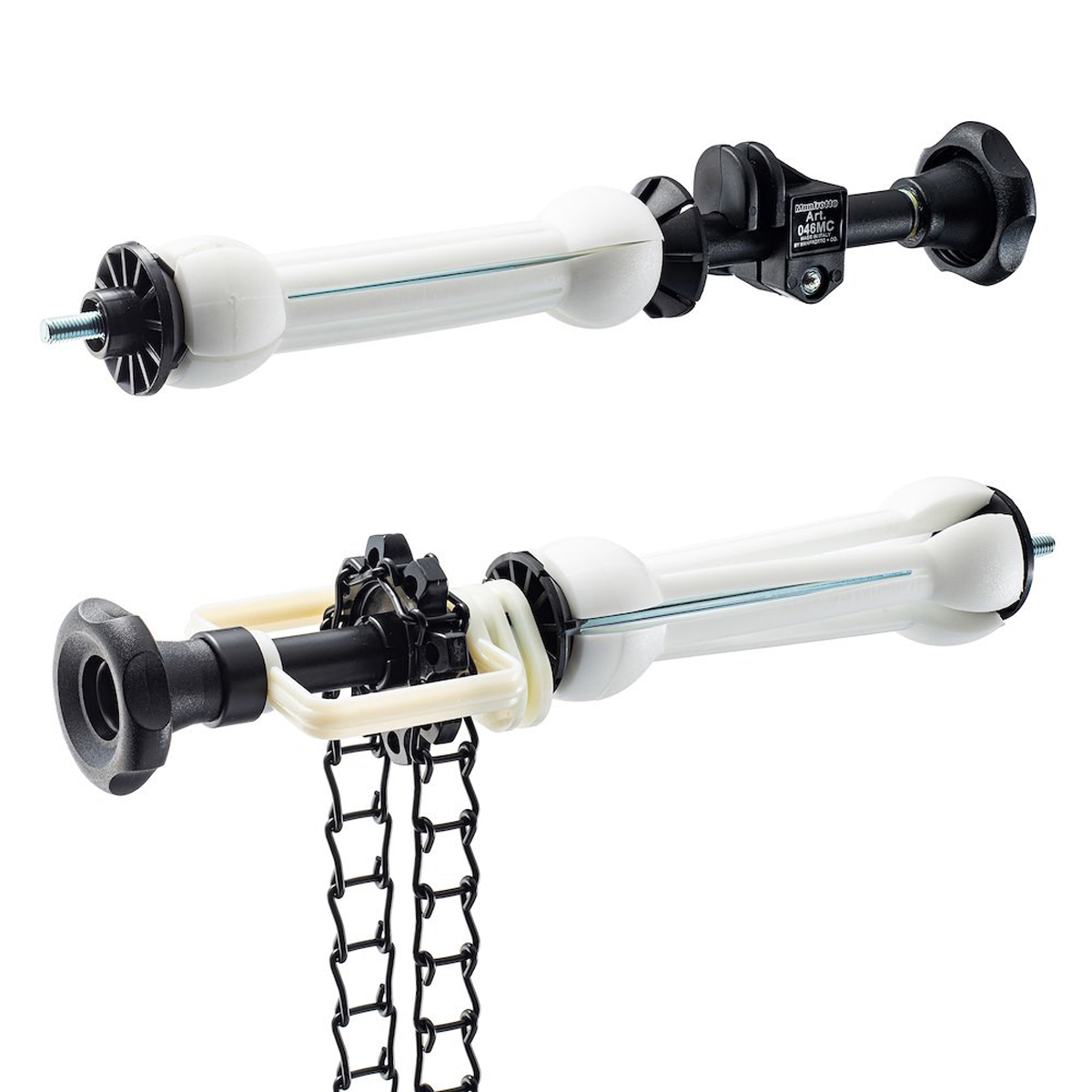 Manfrotto 046MCB Expan Set, Hintergrund Halterung+Metallkette schwarz