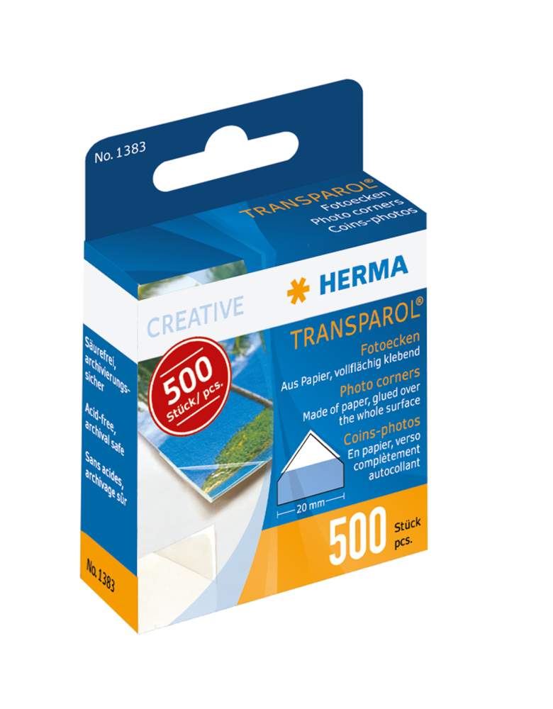 Herma 1383 Fotoecken 500 Stk