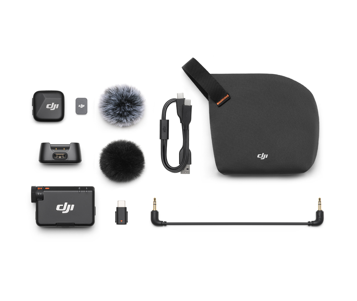 DJI MIC Mini (1 TX + 1 RX) 1 Sender+1 Empfänger, Funkmikrofonsystem