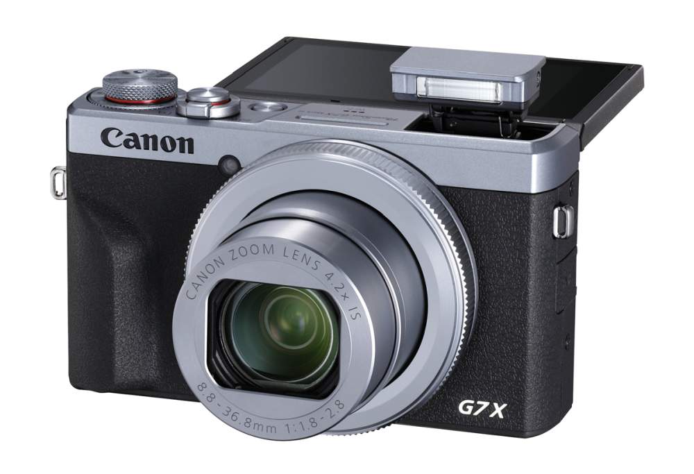 Canon PowerShot G7X Mark III silber Digitalkamera