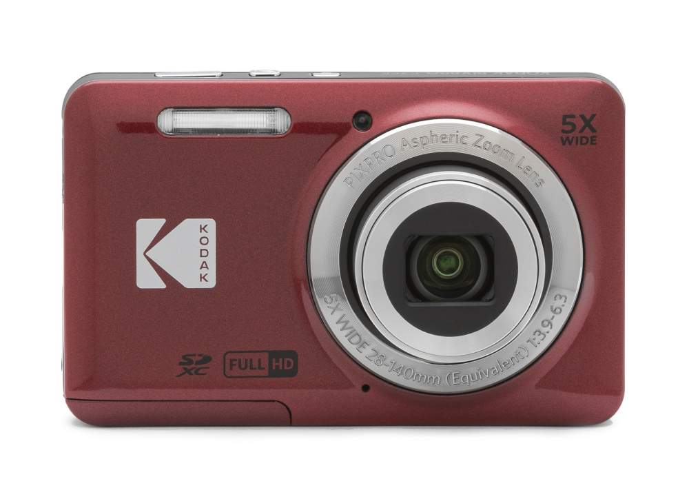 Kodak Pixpro FZ55 rot Digitalkamera