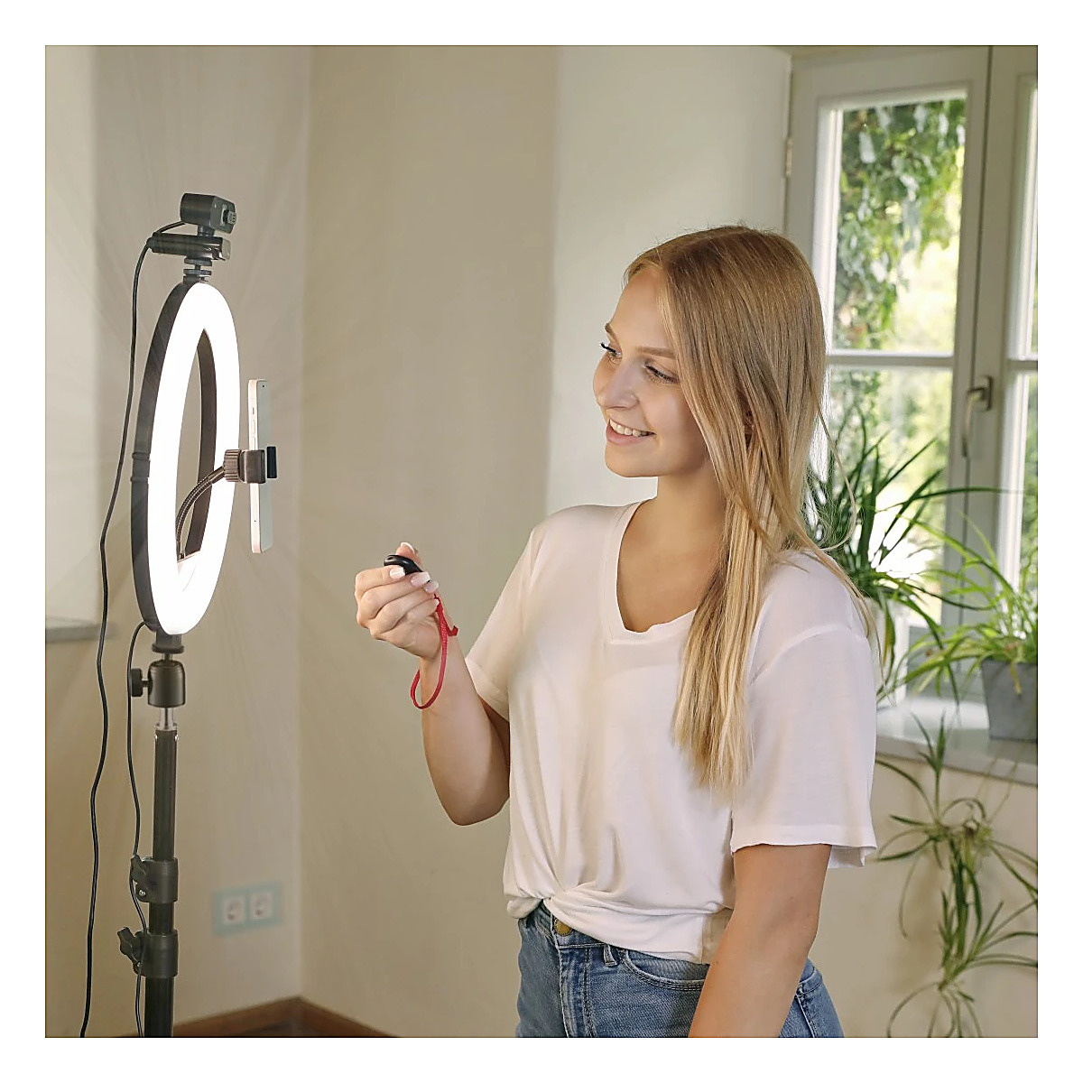 Hama LED-Ringleuchte Spotlight Steady 120 III