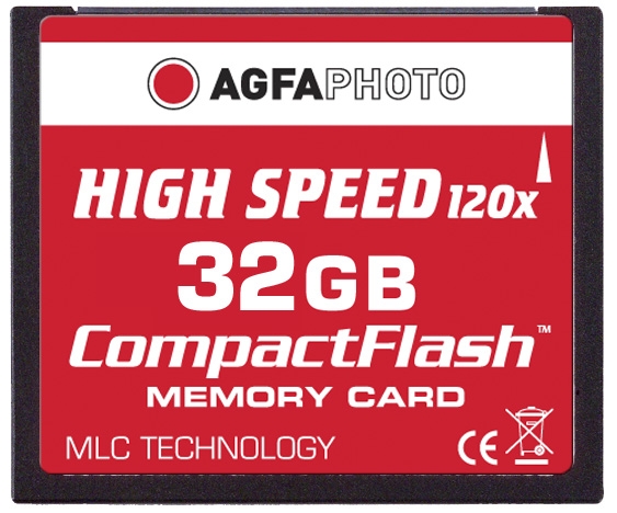 CF Card 32 GB AgfaPhoto HighSpeed CompactFlash