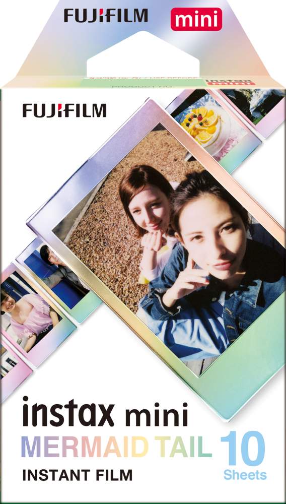 Fuji Instax Mini Mermaid Tail 10 Fotos Sofortbildfilm