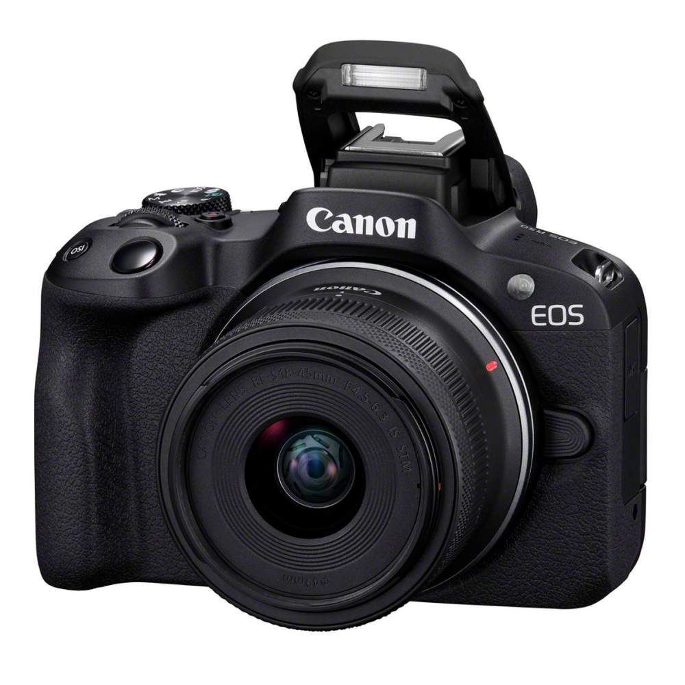 Canon EOS R50+RF-S 18-45mm IS STM black PH Set