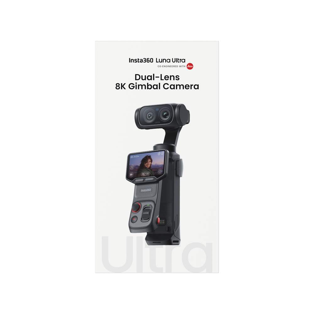 insta360 Luna ultra bundle standard Dual Lens Gimbal Kamera	 8K/30fps