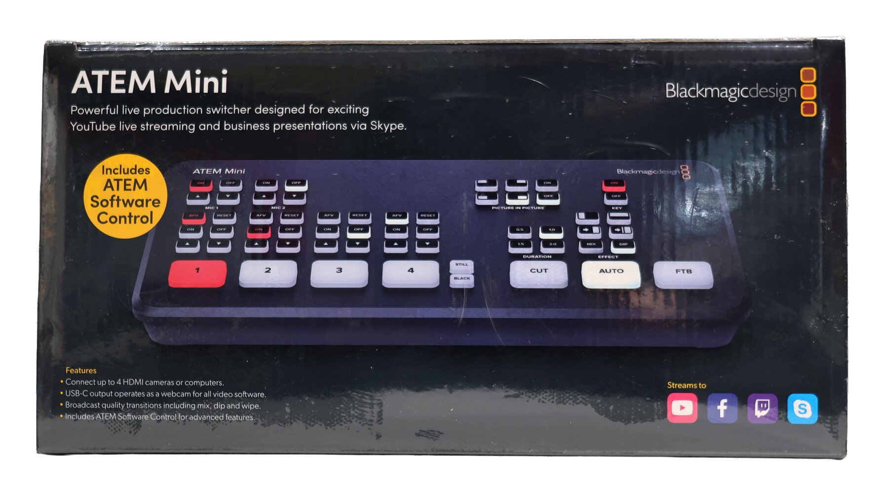 Blackmagic Atem Mini Videomischer