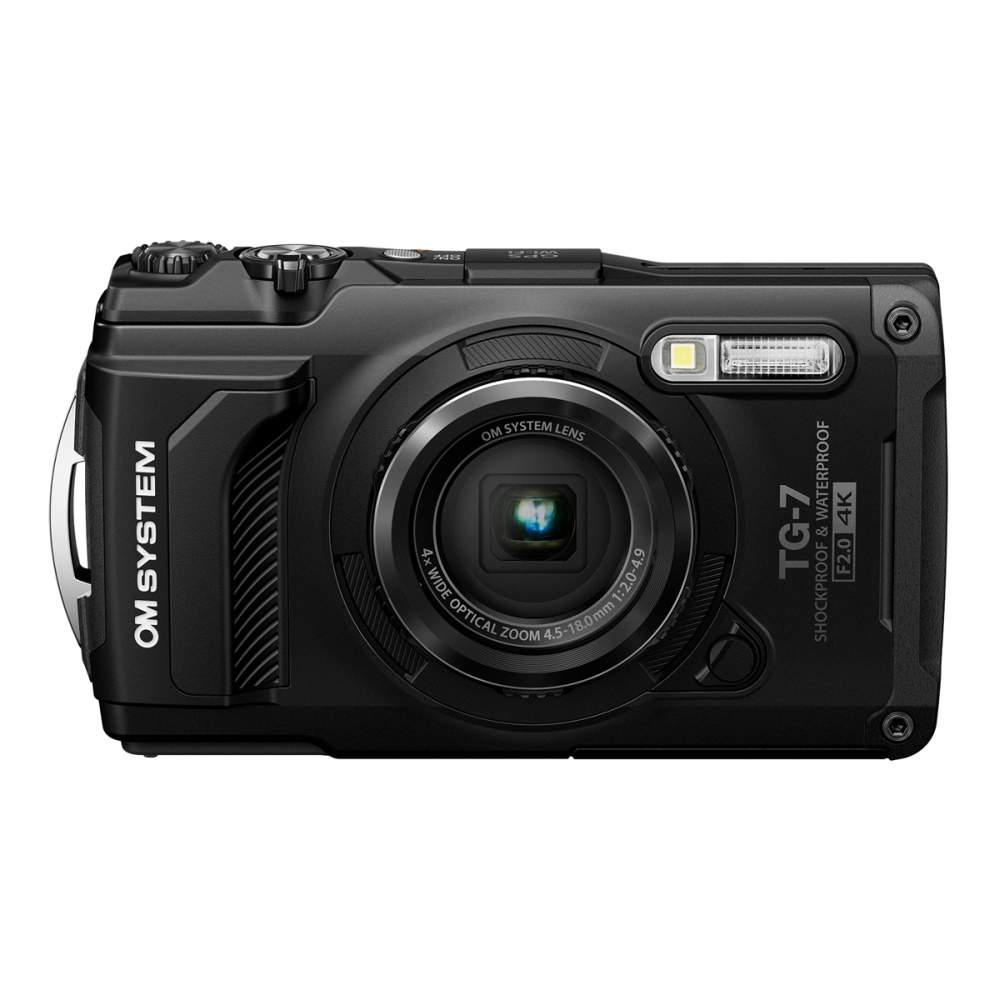 OM System TG7 schwarz Digitalkamera