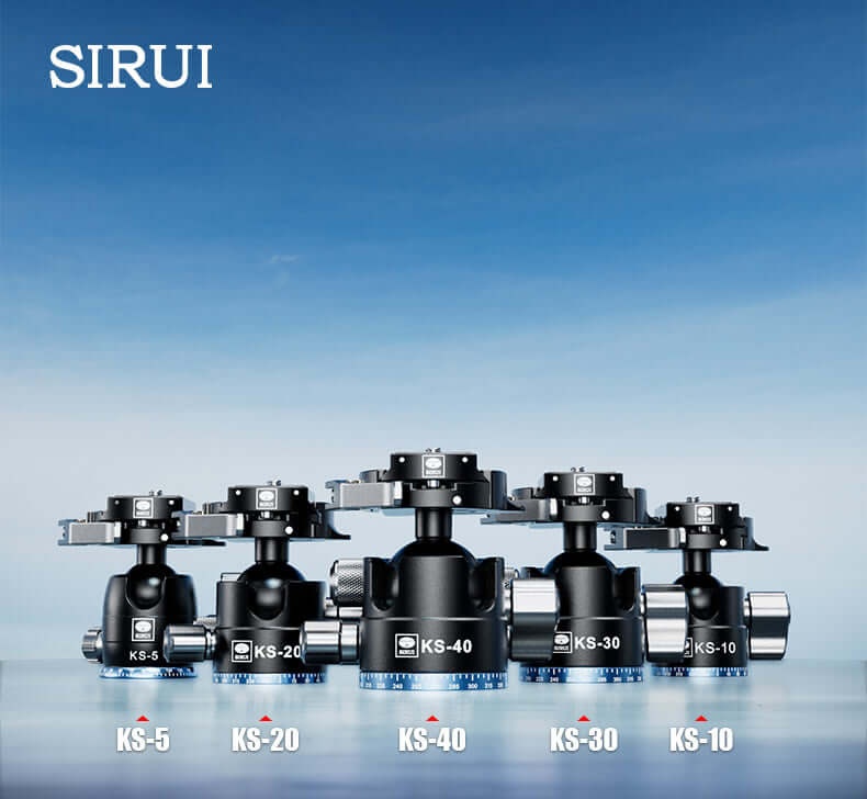 Sirui Kugelkopf KS-10 Friktionsverstellfunktion