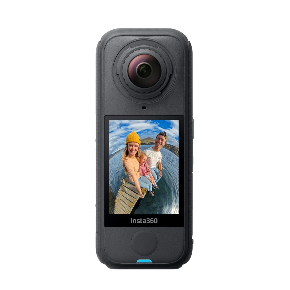 Insta360 X4 Air Starter Bundle Black (114cm Selfiestick, Ersatzakku,Lenscap)