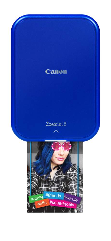 Canon Zoemini 2 marineblau, mobiler Zink Fotodruck