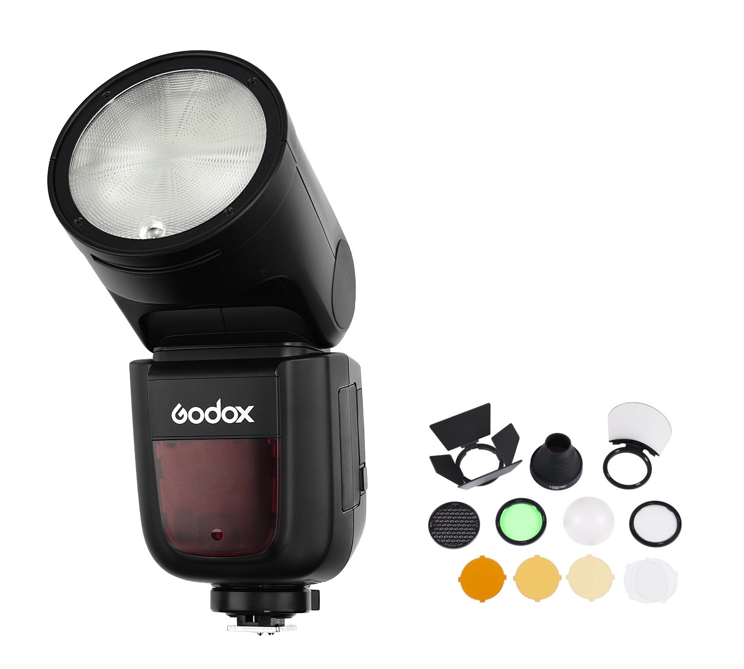 Godox Blitz V1 Round Head Canon Accessories Kit