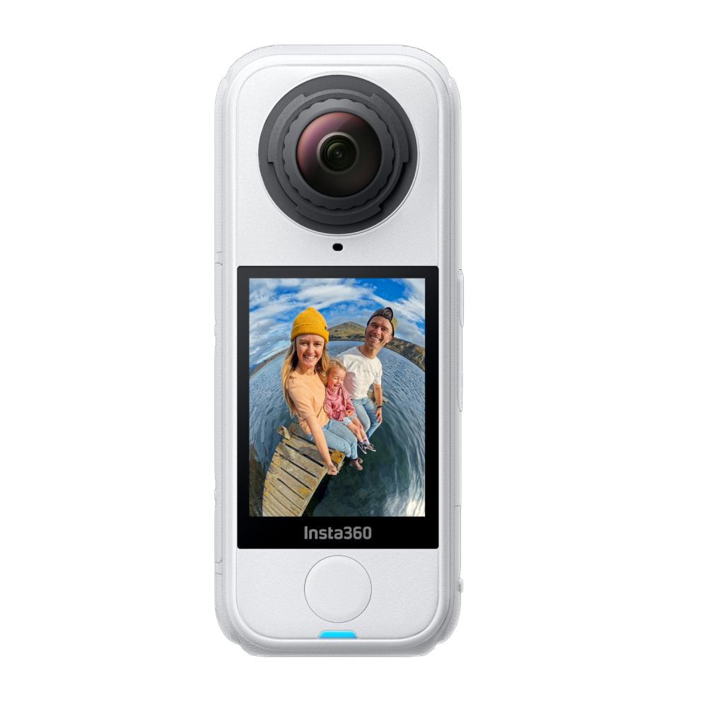 Insta360 X4 Air Starter Bundle White (114cm Selfiestick, Ersatzakku,Lenscap)