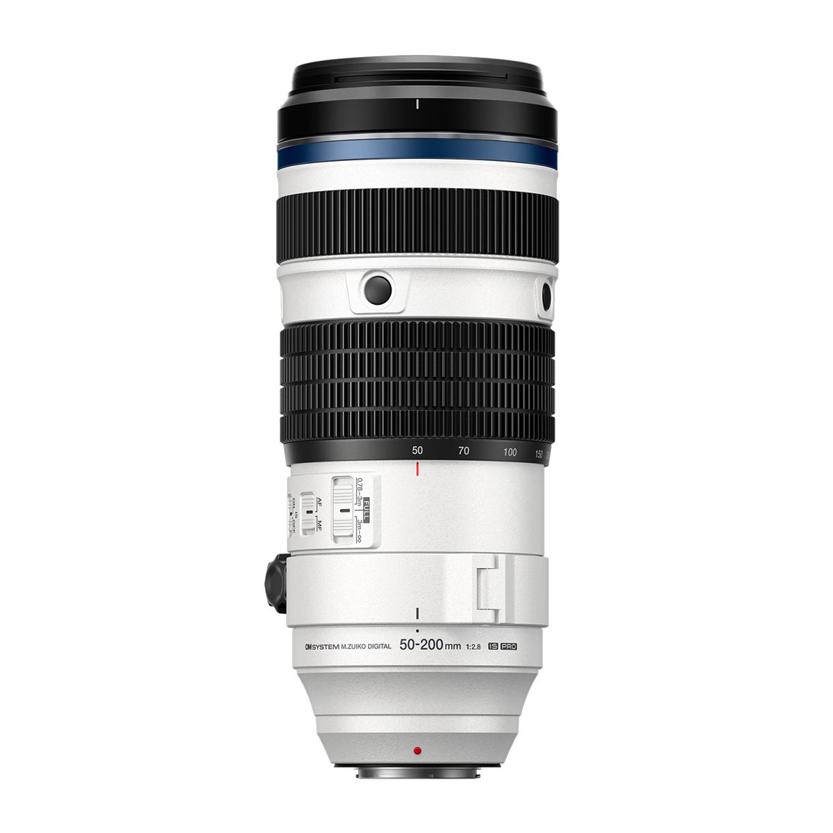 OM SYSTEM M.Zuiko ED 2,8/50-200mm IS PRO weiß, Objektiv