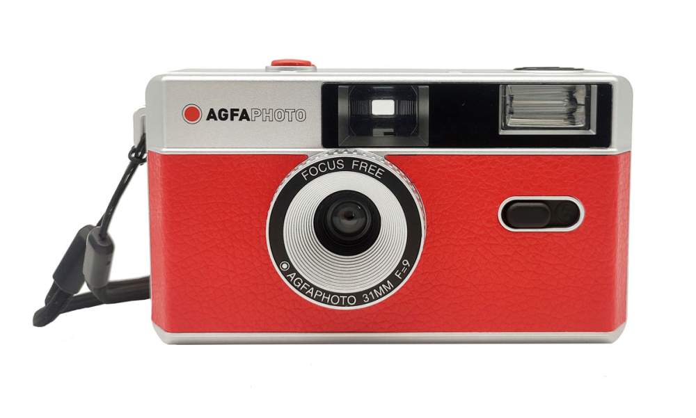 AgfaPhoto analoge Kleinbildkamera rot 110482