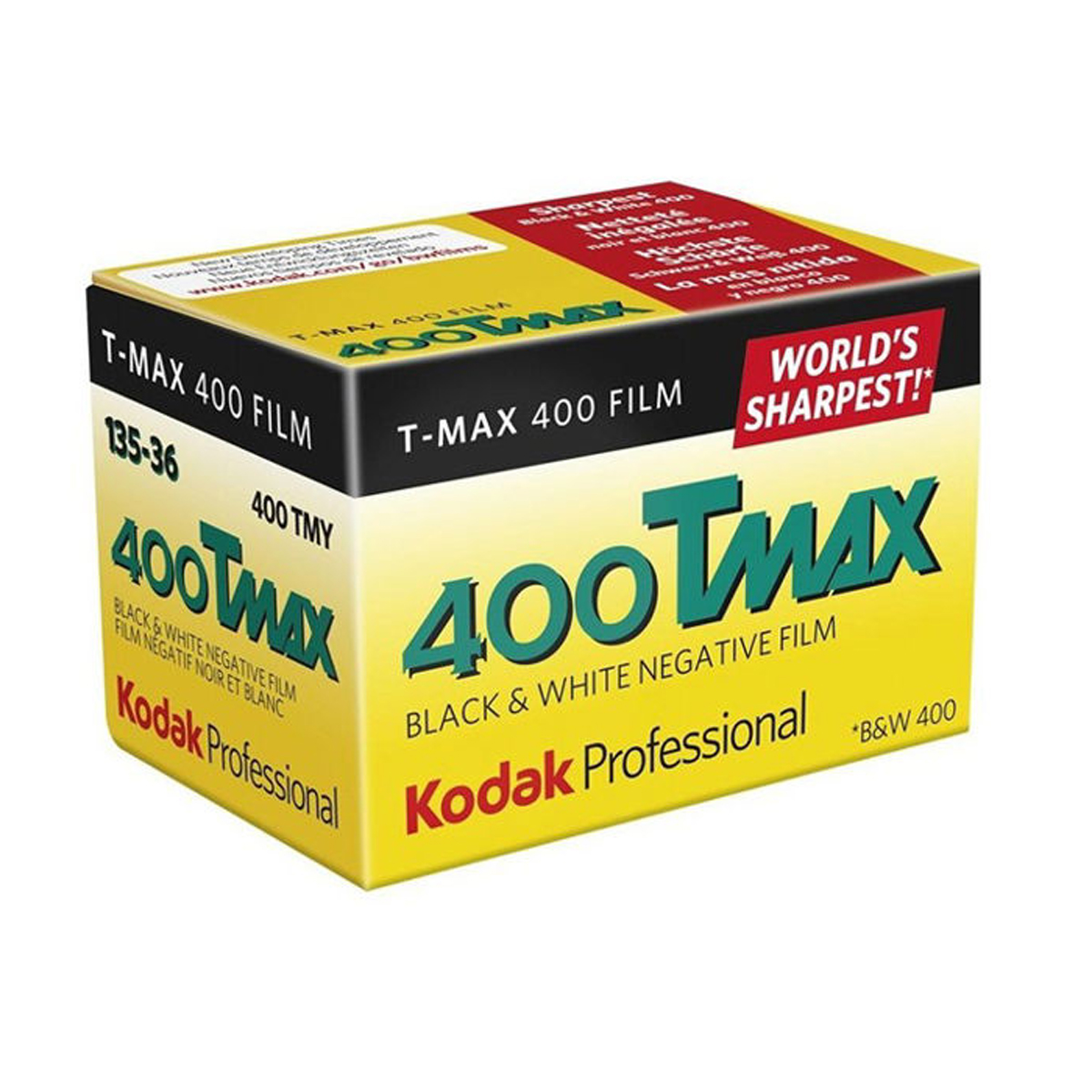 Kodak T-Max TMY 400 135/36 SW-Kleinbildfilm