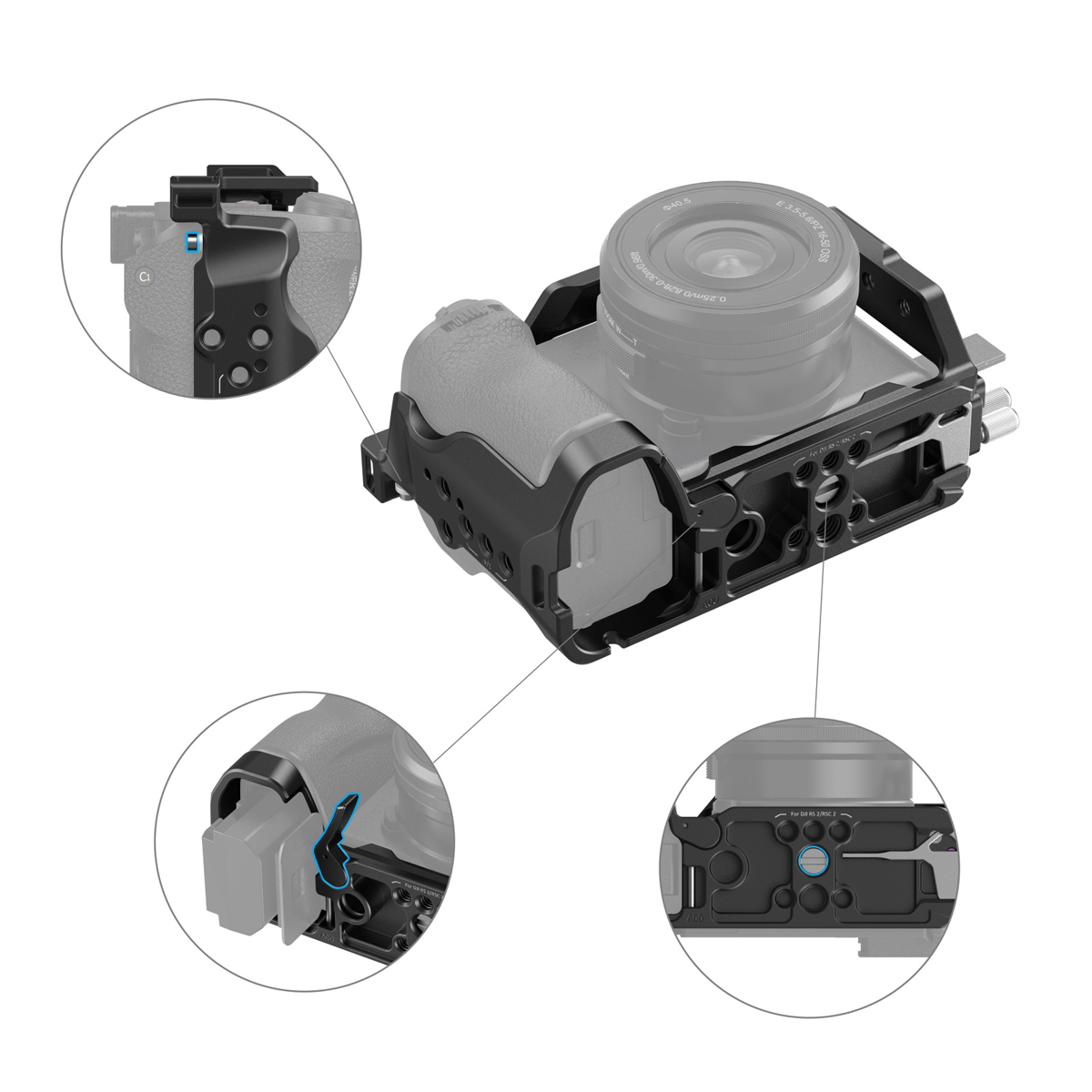 SmallRig 4336 Cage Kit für Sony Alpha 6700