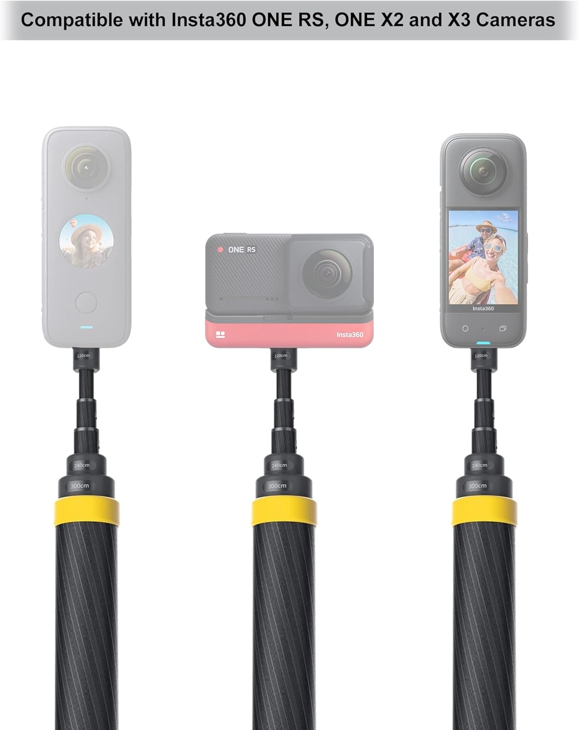 Insta360 Orig. Extended Edition Selfie Stick 300cm
