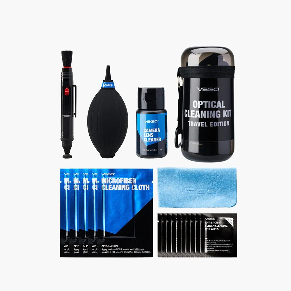 VSGO Optical Cleaning Kit Travel Edition-Grey