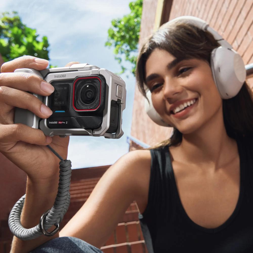 Insta 360 Ace2 Pro Xplore Dual Bundle Grey,Set incl. Griff, 2 Akkus
