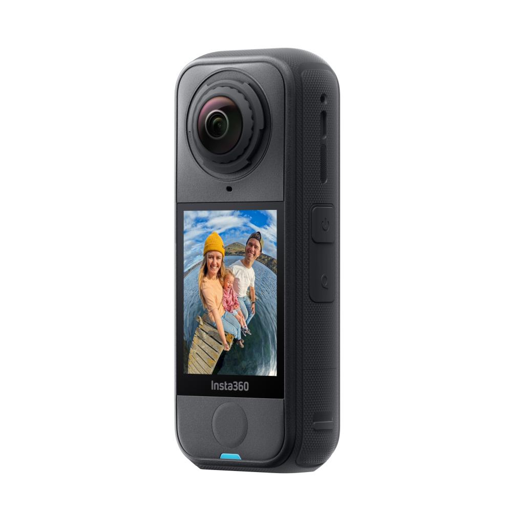 Insta360 X4 Air Starter Bundle Black (114cm Selfiestick, Ersatzakku,Lenscap)