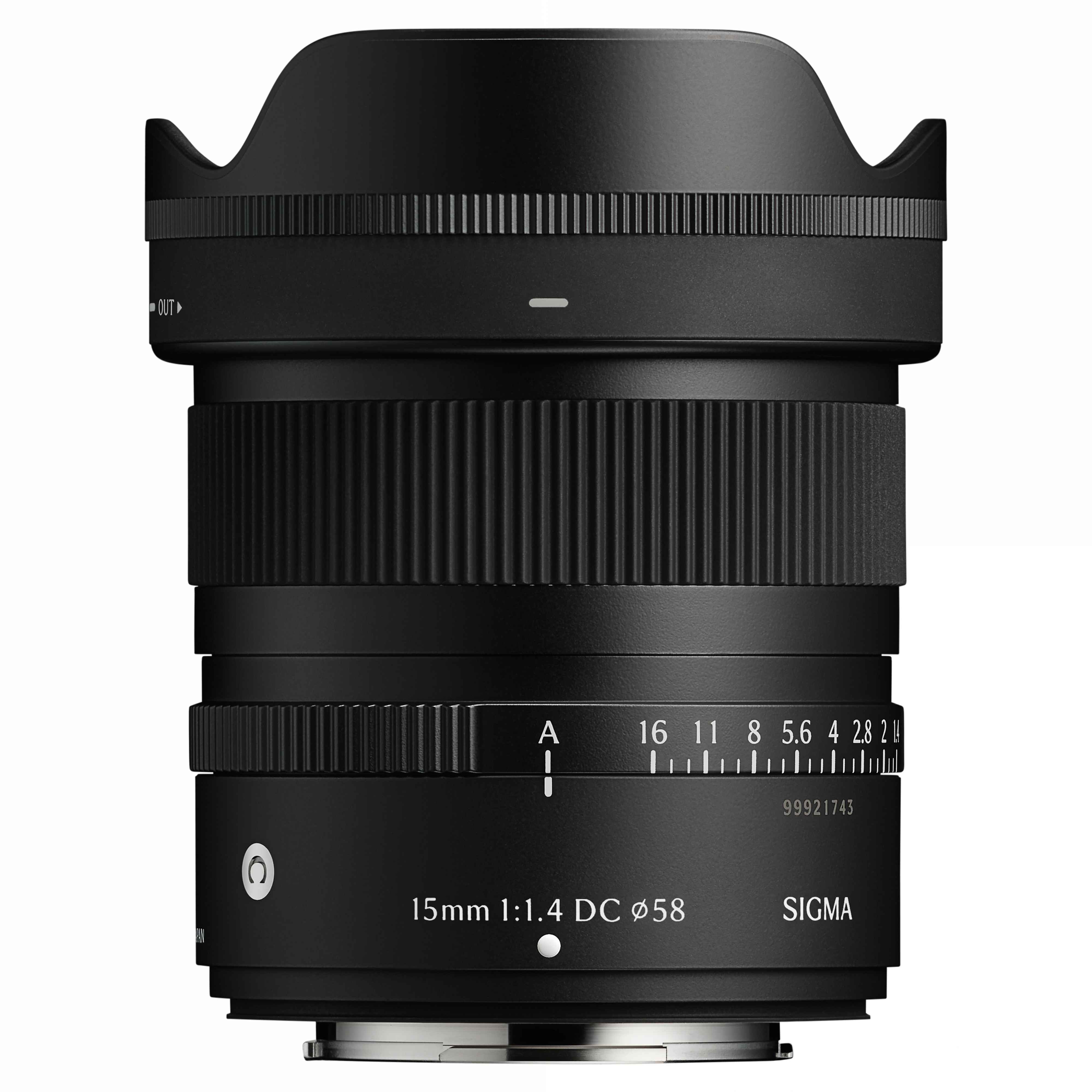 Sigma 15mm 1.4 DC Canon RF ( C )
