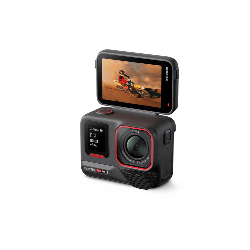 Insta 360 Ace2 Pro Xplore Dual Bundle Grey,Set incl. Griff, 2 Akkus