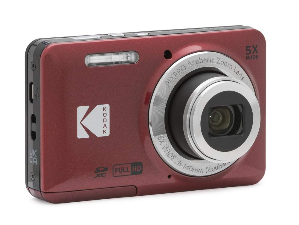 Kodak Pixpro FZ55 rot Digitalkamera