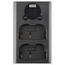 Sony Ladegerät 2xFW50 LCD USB Newell