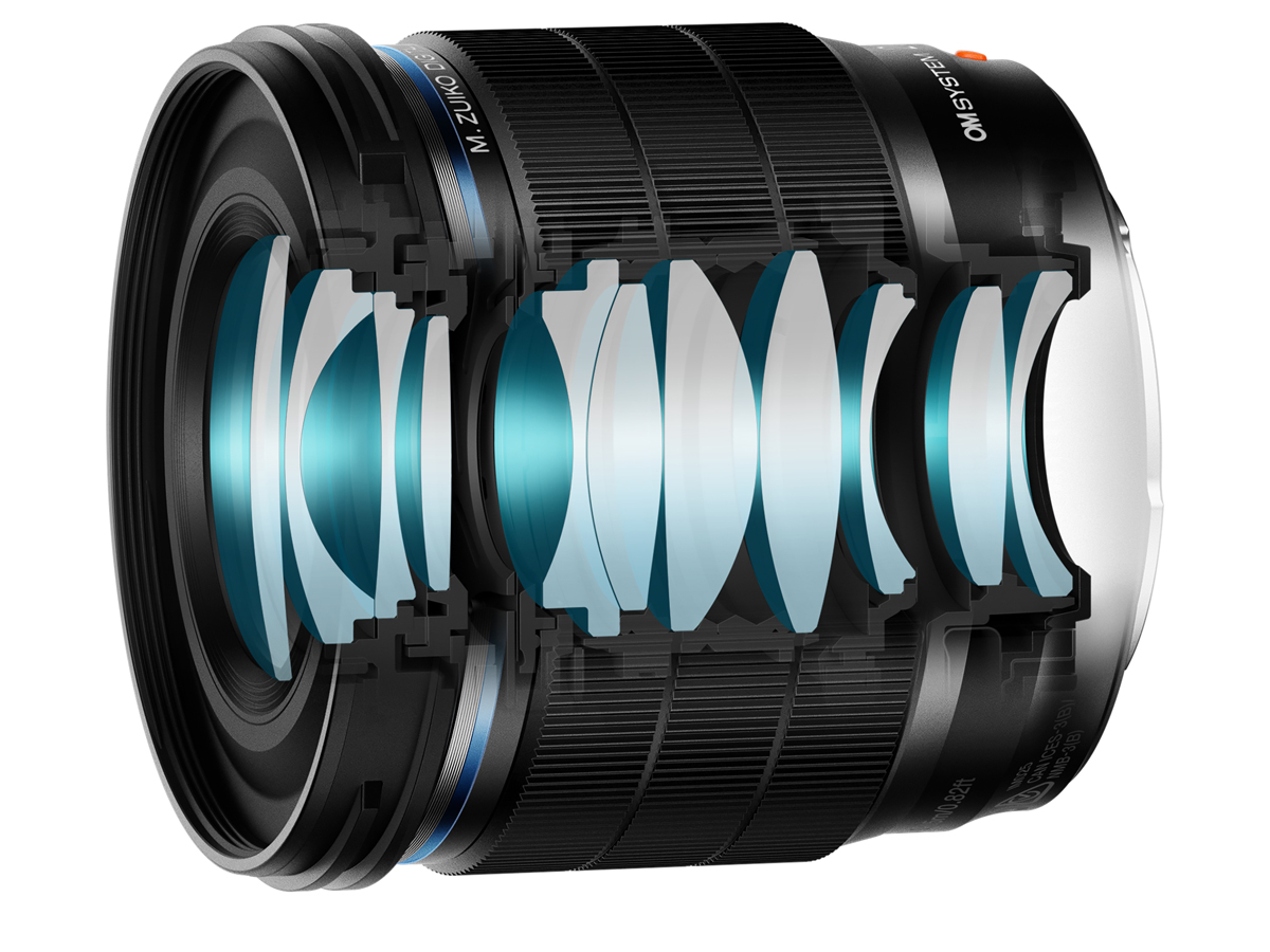 OM SYSTEM 20mm 1.4 M.Zuiko ED PRO schwarz, Objektiv