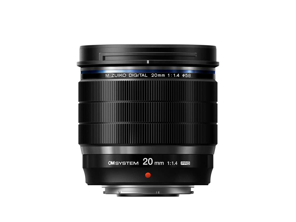 OM SYSTEM 20mm 1.4 M.Zuiko ED PRO schwarz, Objektiv