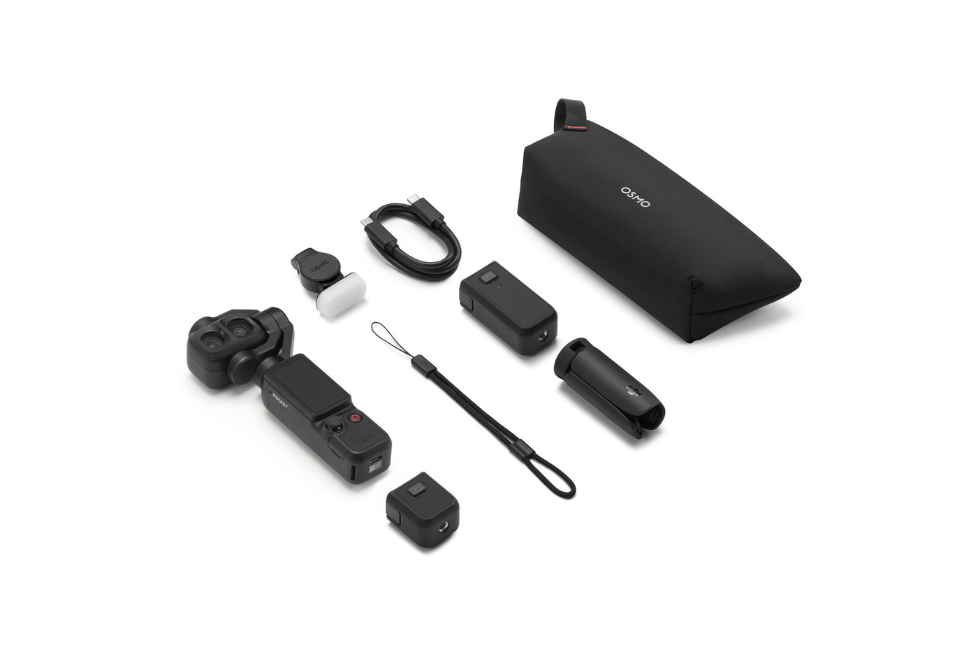 DJI Osmo Pocket 4P Vlog Combo black