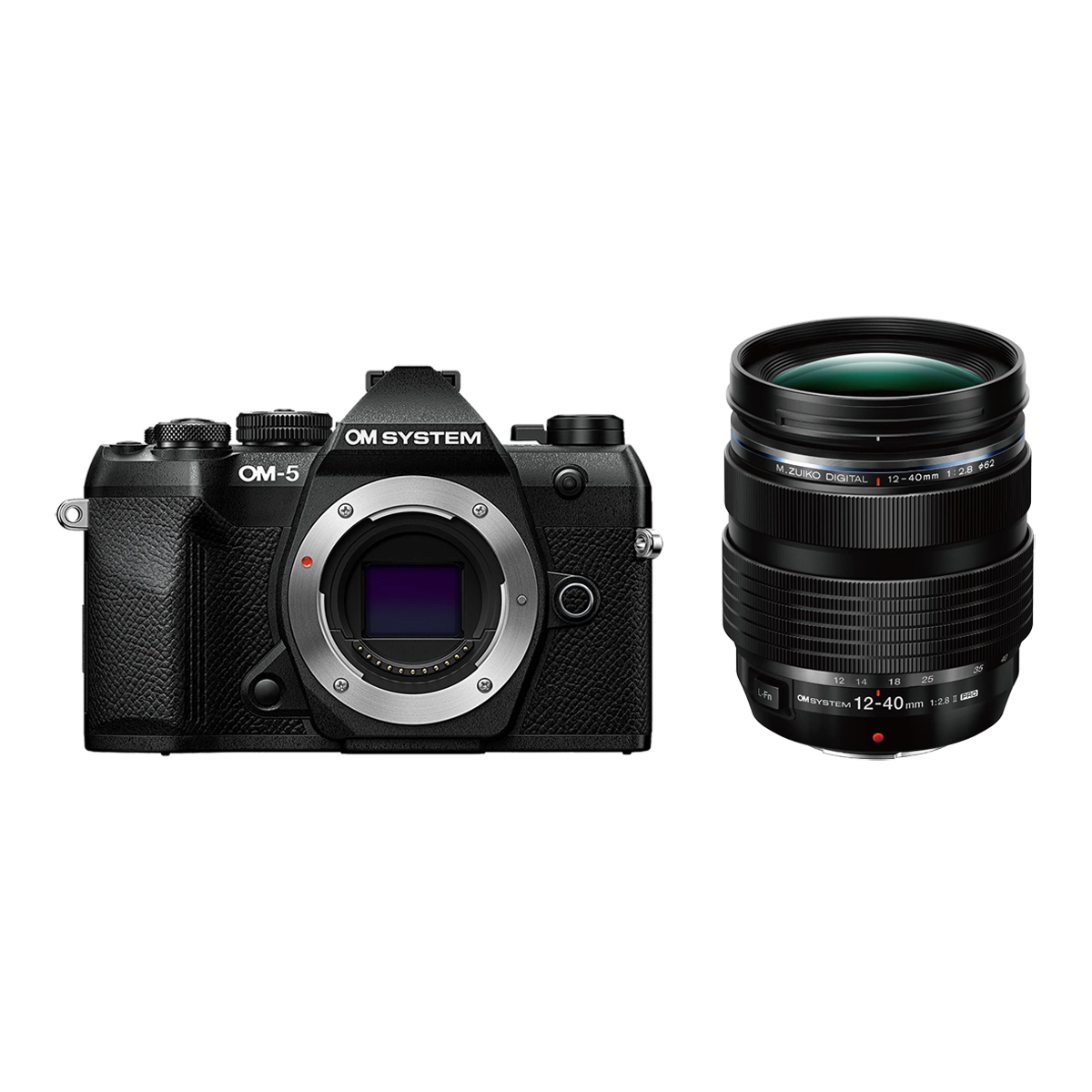 OM SYSTEM OM-5 II + 12-40mm II schwarz OM5M2