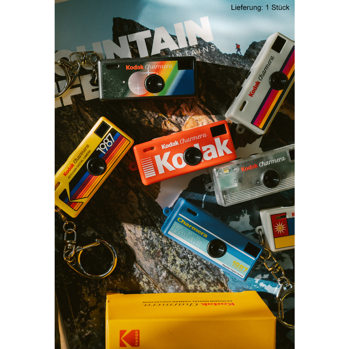 Kodak Charmera Schlüsselanhänger Digitalkamera, Blindbox