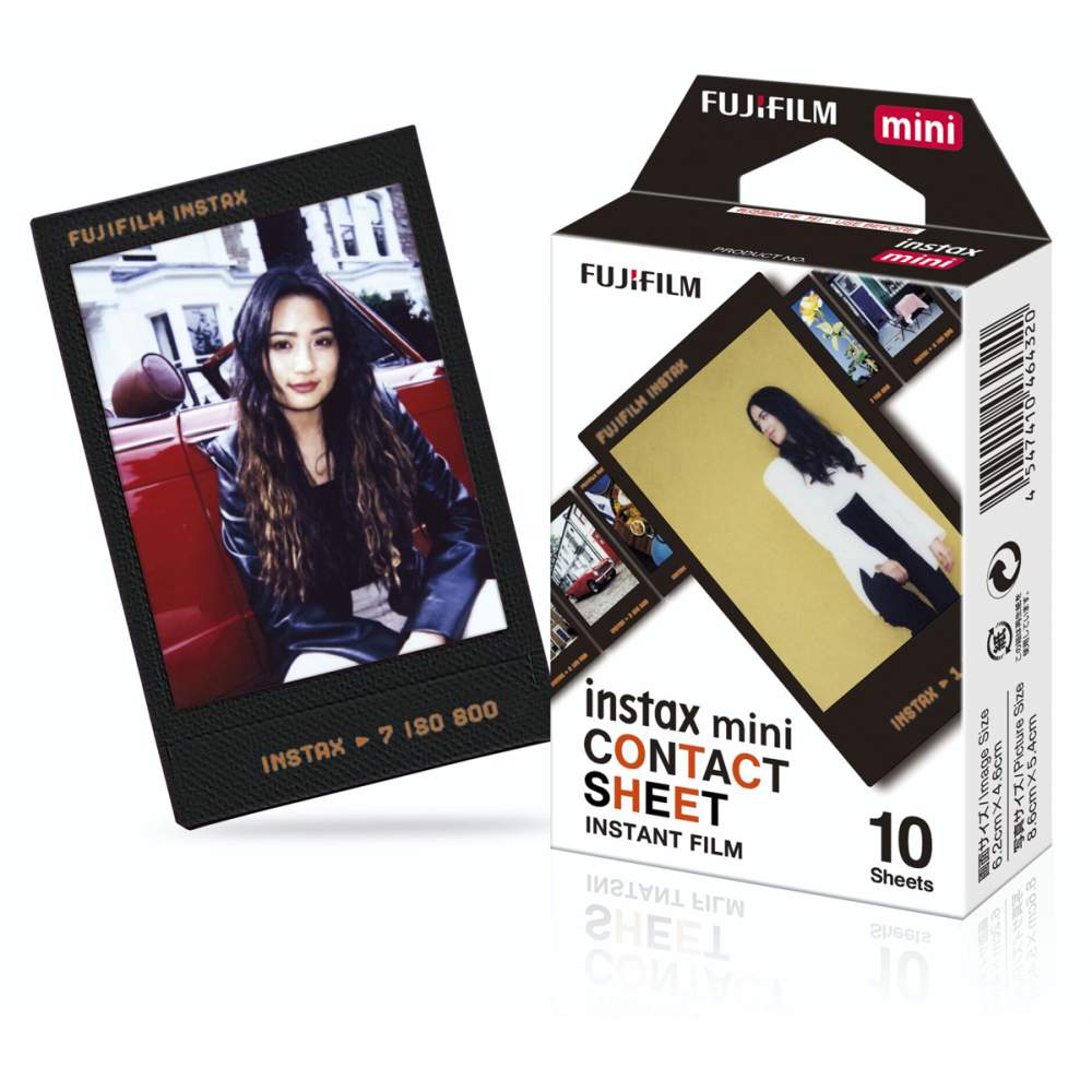 Fuji Instax Mini contact sheet Sofortbildfilm