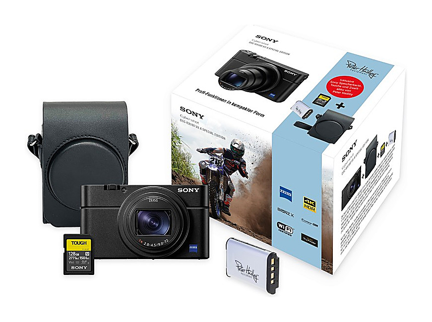 Sony DSC-RX100 VII A Special Edition sw Kompaktkamera/ Tasche/ 128GB/ Akku