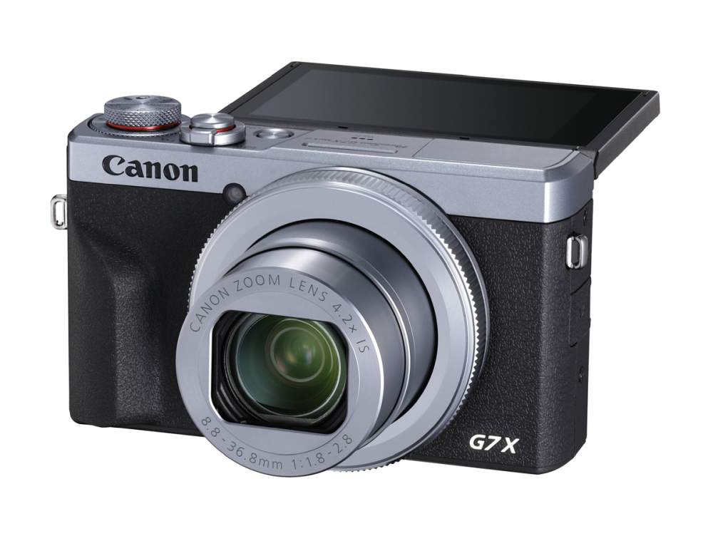 Canon PowerShot G7X Mark III silber Digitalkamera