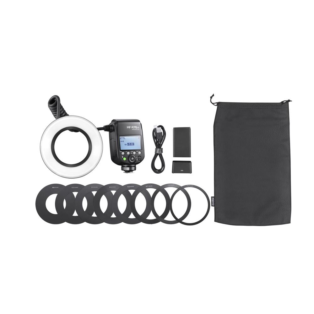 Godox MFR76N Macro Ringlicht TTL Nikon