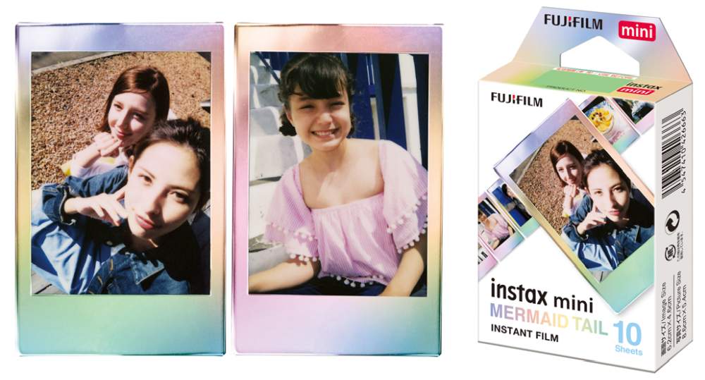 Fuji Instax Mini Mermaid Tail 10 Fotos Sofortbildfilm