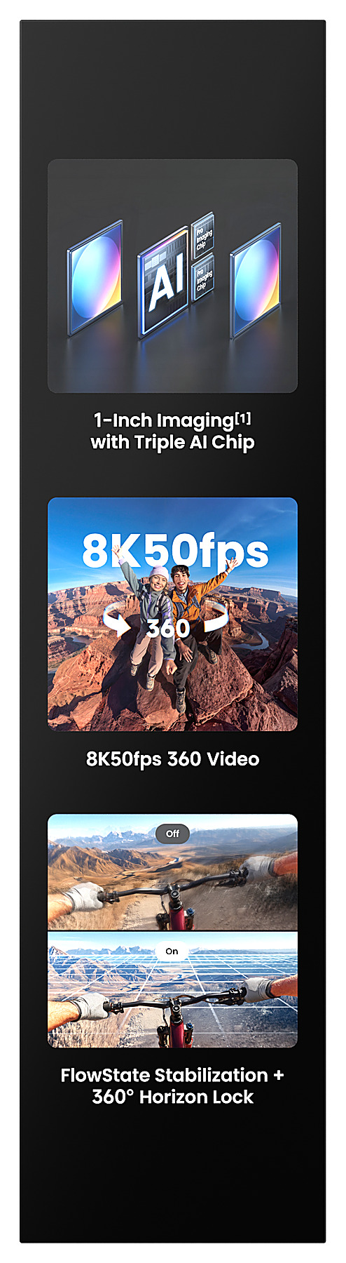 Insta360 X6 Essential Bundle schwarz Actioncam